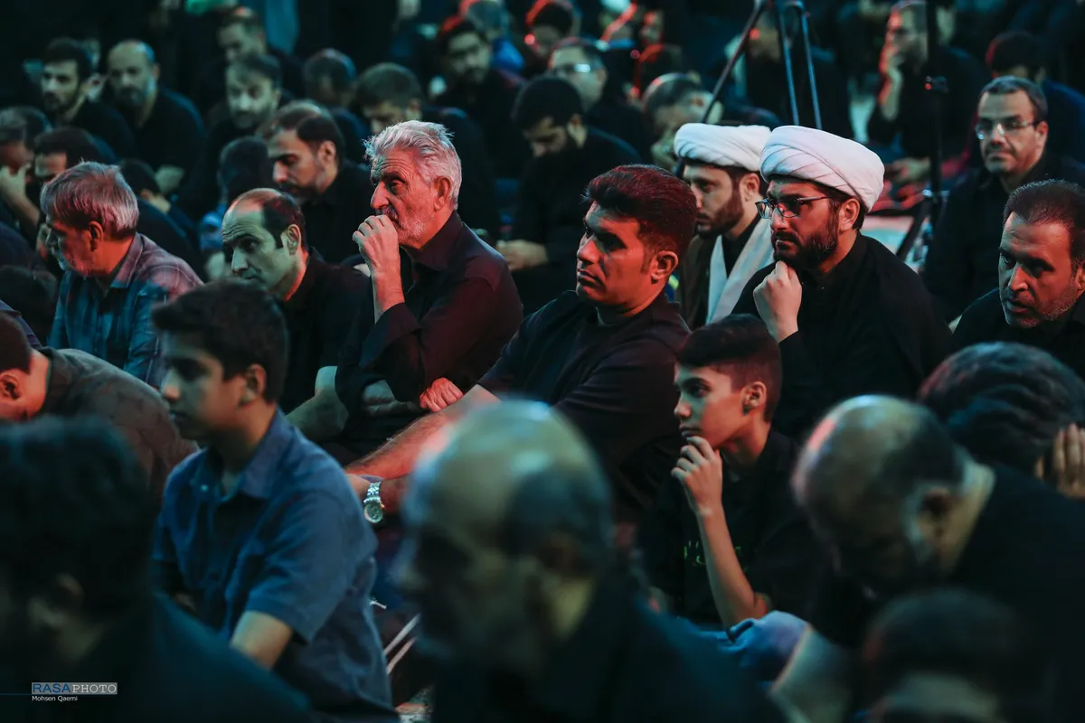 عزاداری هیئت هنر و رسانه استان قم