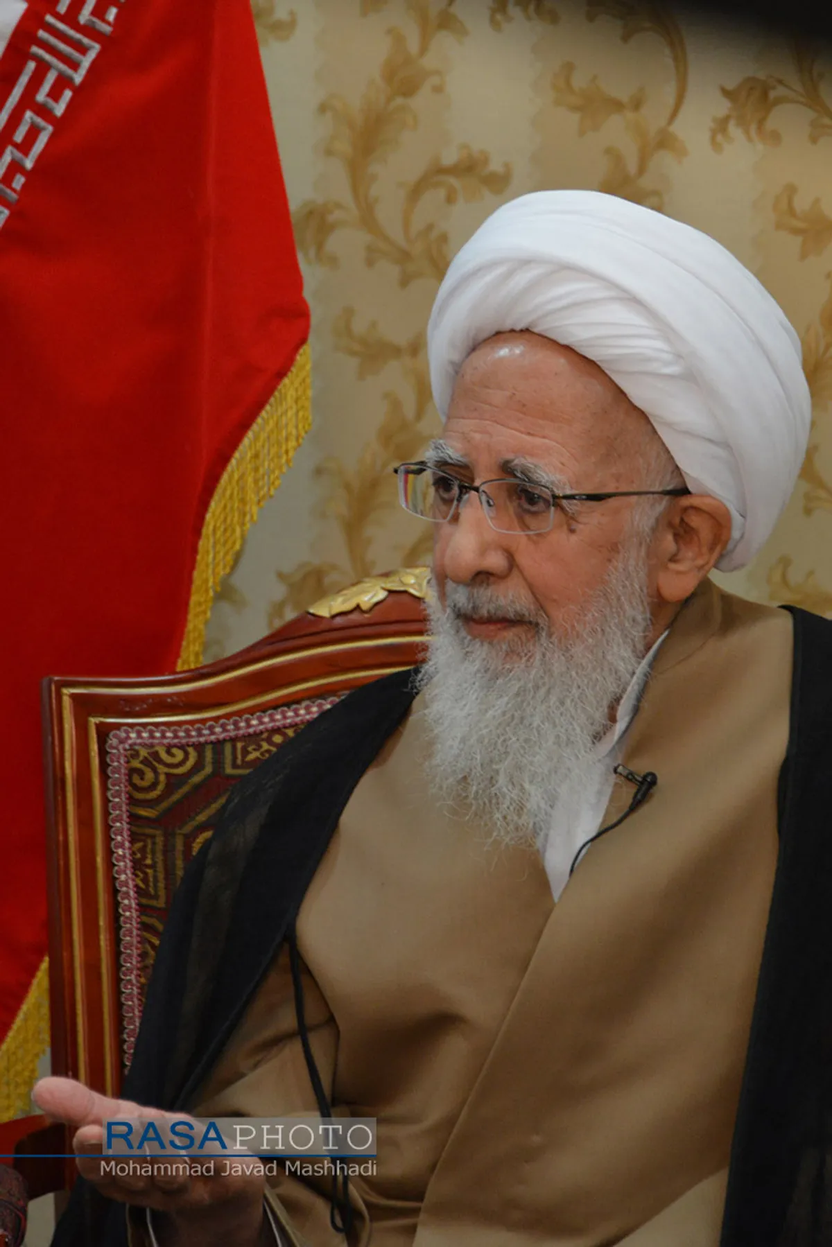 دیدار مدیر حوزه علمیه خراسان با آیت الله جوادی آملی&lrm;