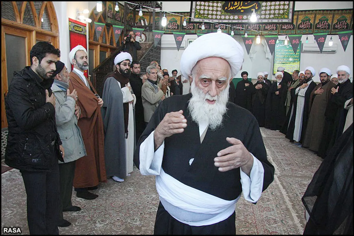 تصاویر آرشیوی |  از مرحوم آیت الله عبد الله نظری خادم الشریعه