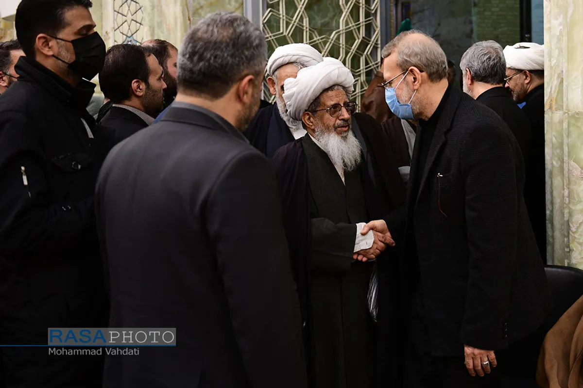 مراسم ختم همسر شهید آیت&zwnj;الله مطهری در قم