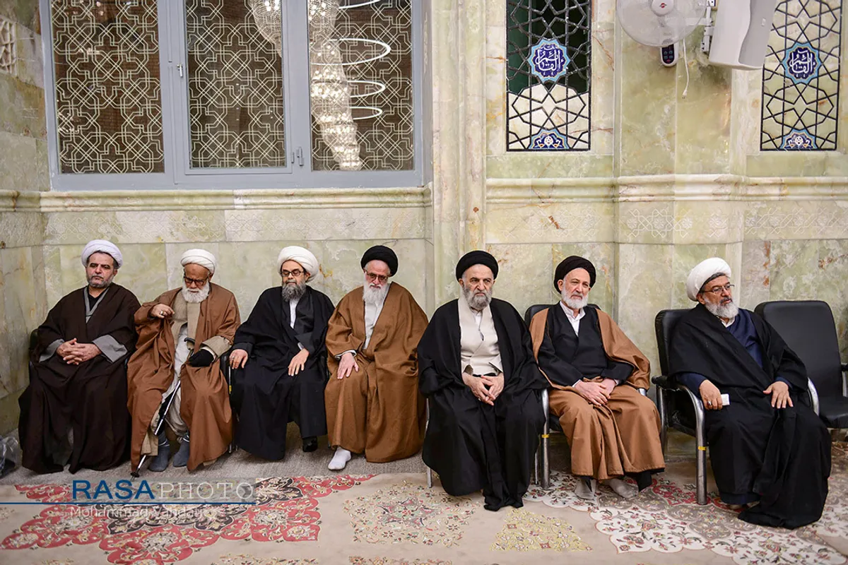 مراسم ختم همسر شهید آیت&zwnj;الله مطهری در قم