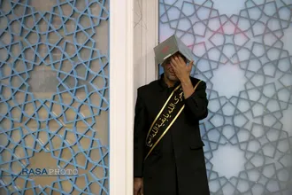 مراسم احیاء شب ۱۹ ماه مبارک رمضان در مسجد مقدس جمکران
