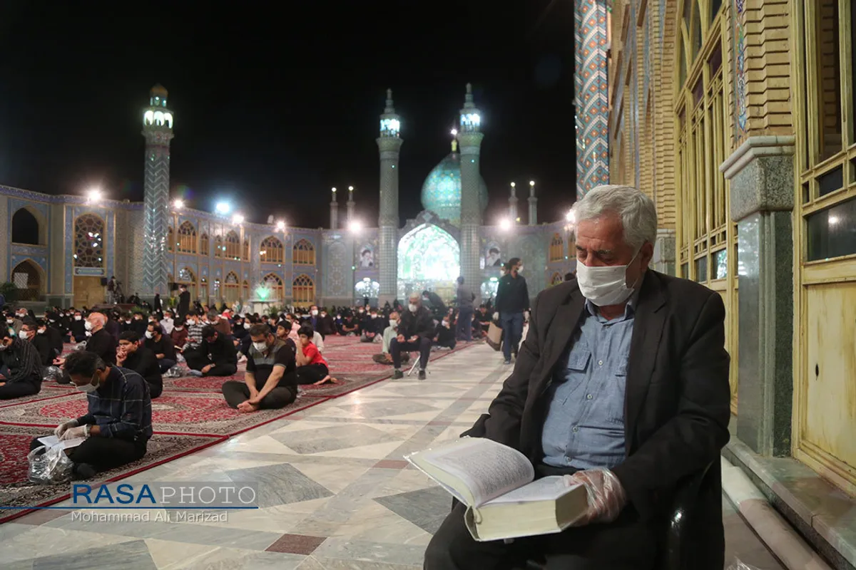 احیا شب نوزدهم ماه مبارک رمضان در حرم امامزاده محمد هلال بن علی (ع)