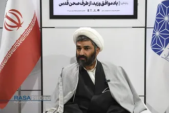 بازدید&zwnj; مدیر عامل خبرگزاری رسا از غرفه رسانه ها در نمایشگاه مطبوعات