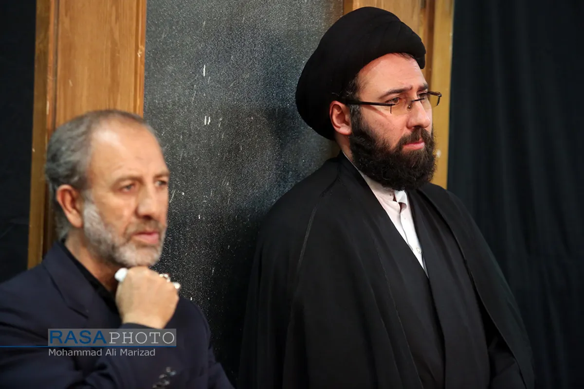 مراسم عزاداری دهه سوم محرم در حسینیه مرحوم آیت الله هاشمی شاهرودی