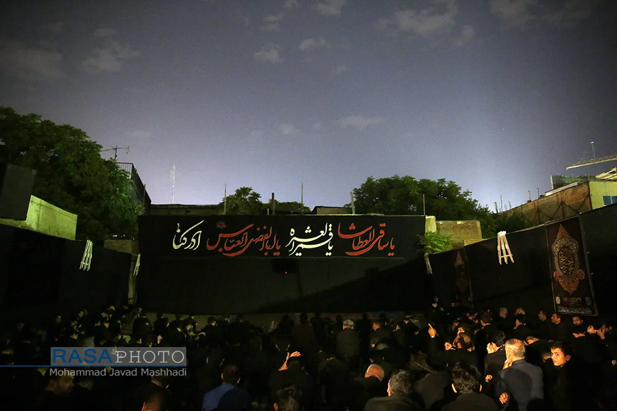 عزاداری دهه اول محرم در حسینیه قماش فروش&zwnj;های مشهد
