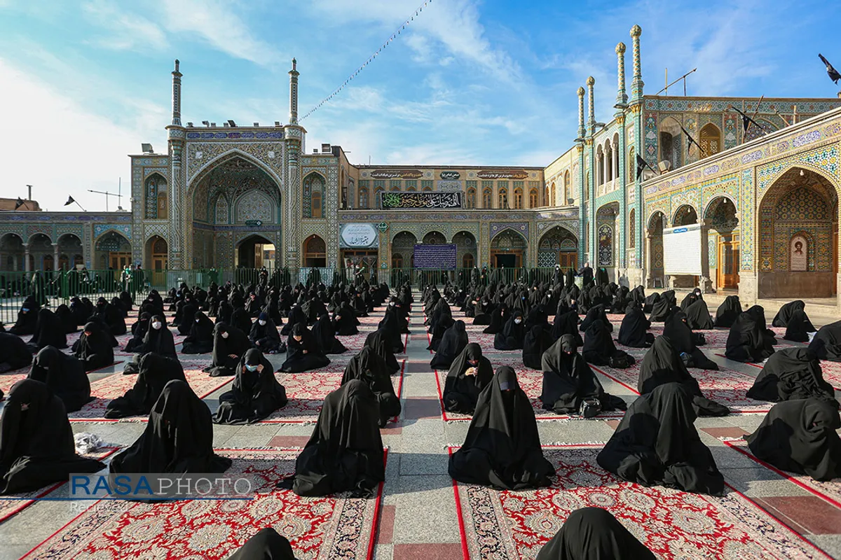 خطبه&zwnj;خوانی خادمان حرم کریمه اهل&zwnj;بیت (س) در روز شهادت امام موسی کاظم (ع)