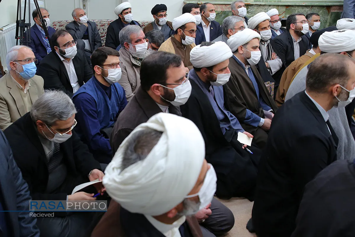 دیدار جمعی از مسئولین سازمان تبلیغات اسلامی با رهبر معظم انقلاب
