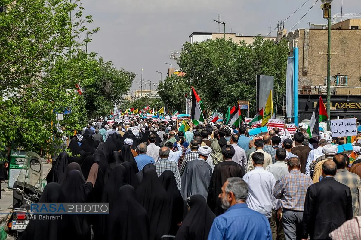 راهپیمایی پرشور جمعه&zwnj;های خشم در قم