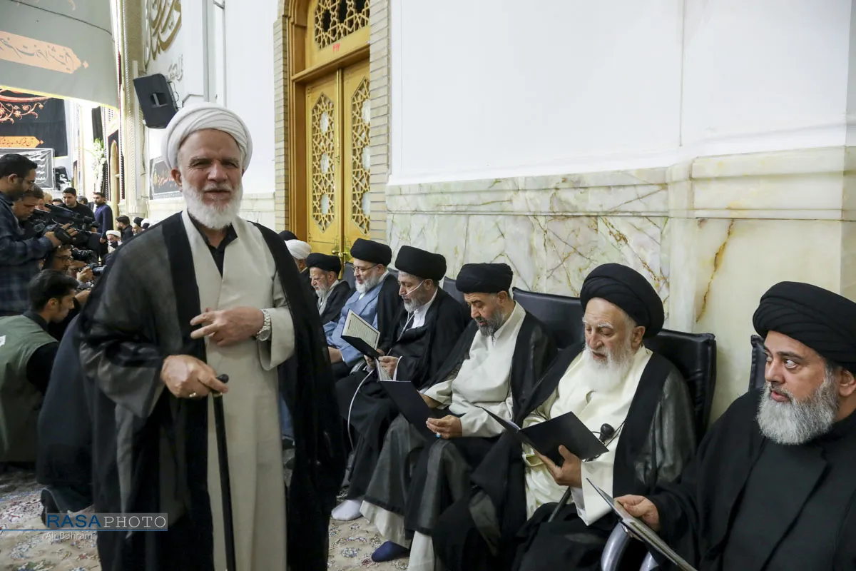 مراسم بزرگداشت مرحوم حضرت آیت الله شبیری زنجانی
