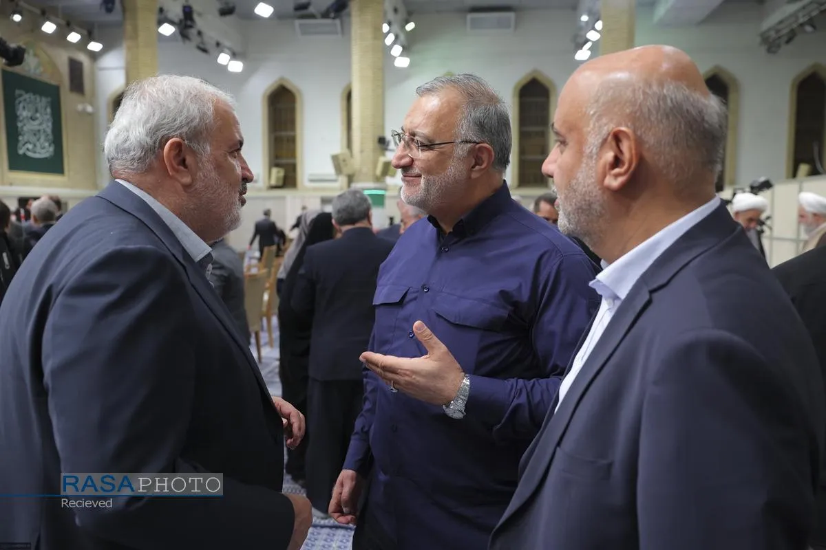 دیدار رئیس&zwnj; جمهور و اعضای هیئت دولت با رهبر معظم انقلاب