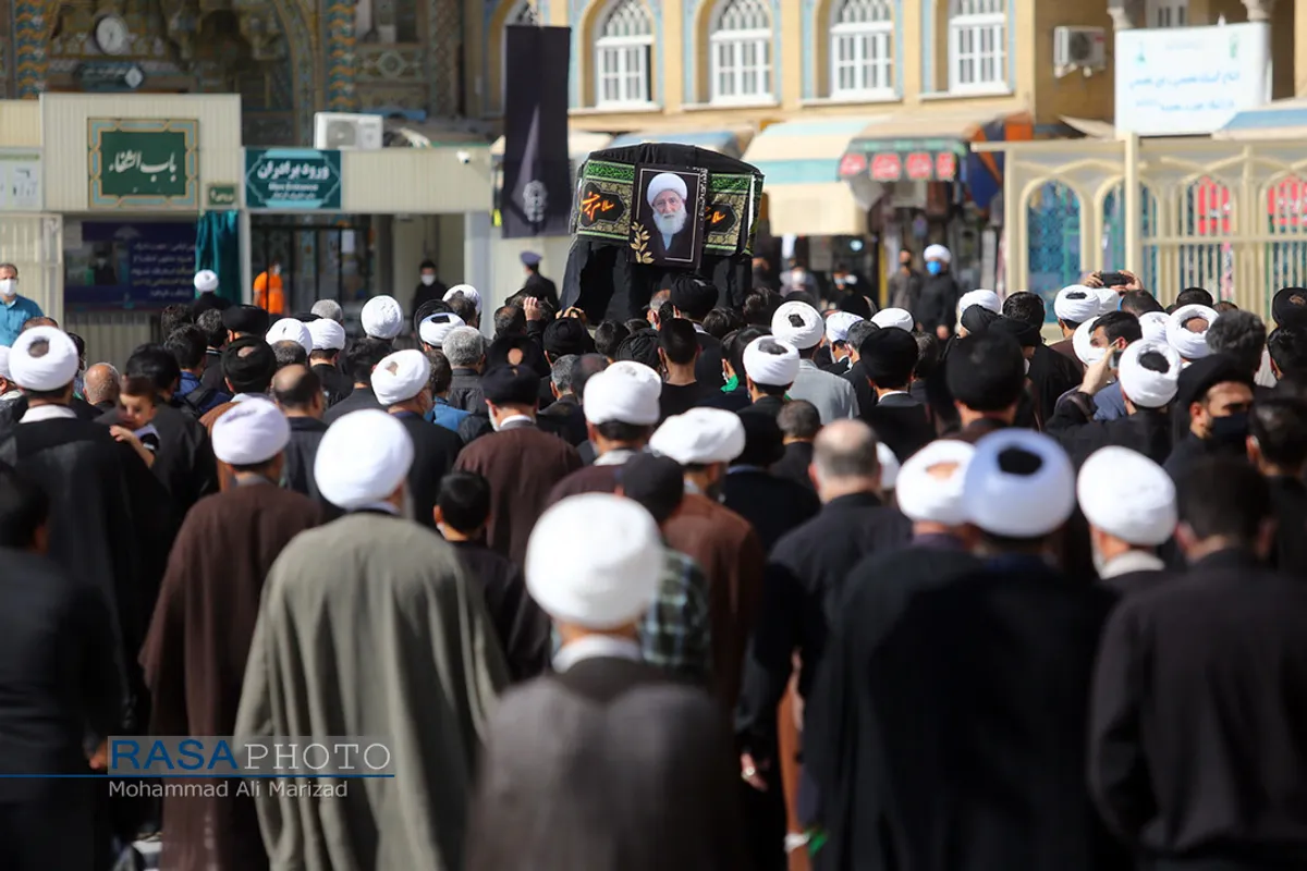تشییع پیکر آیت&zwnj;الله شریفی اشکوری