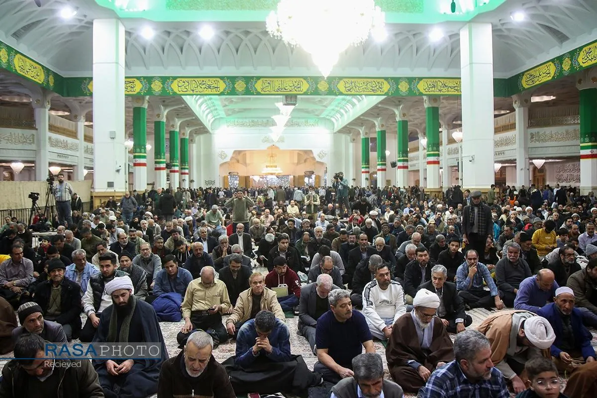 مراسم بزرگداشت آیت&zwnj;الله مصباح یزدی در حرم کریمه اهل&zwnj;بیت (س)