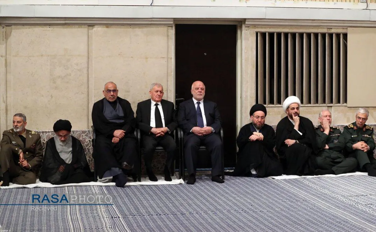 مراسم بزرگداشت رئیس&zwnj;جمهور شهید و همراهان گرامی ایشان با حضور رهبر انقلاب