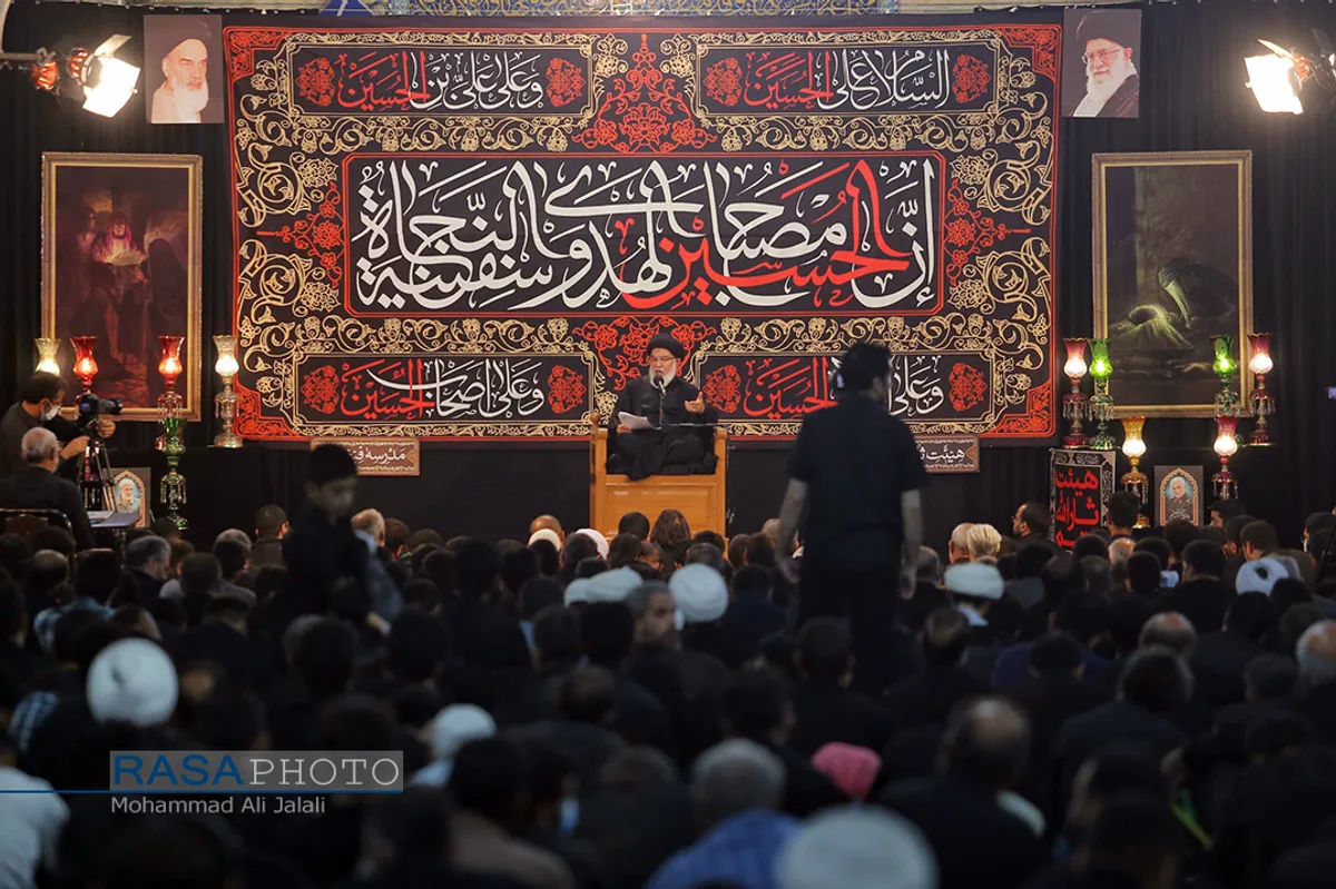 عزاداری هیئت ثارالله قم در دهه اول محرم