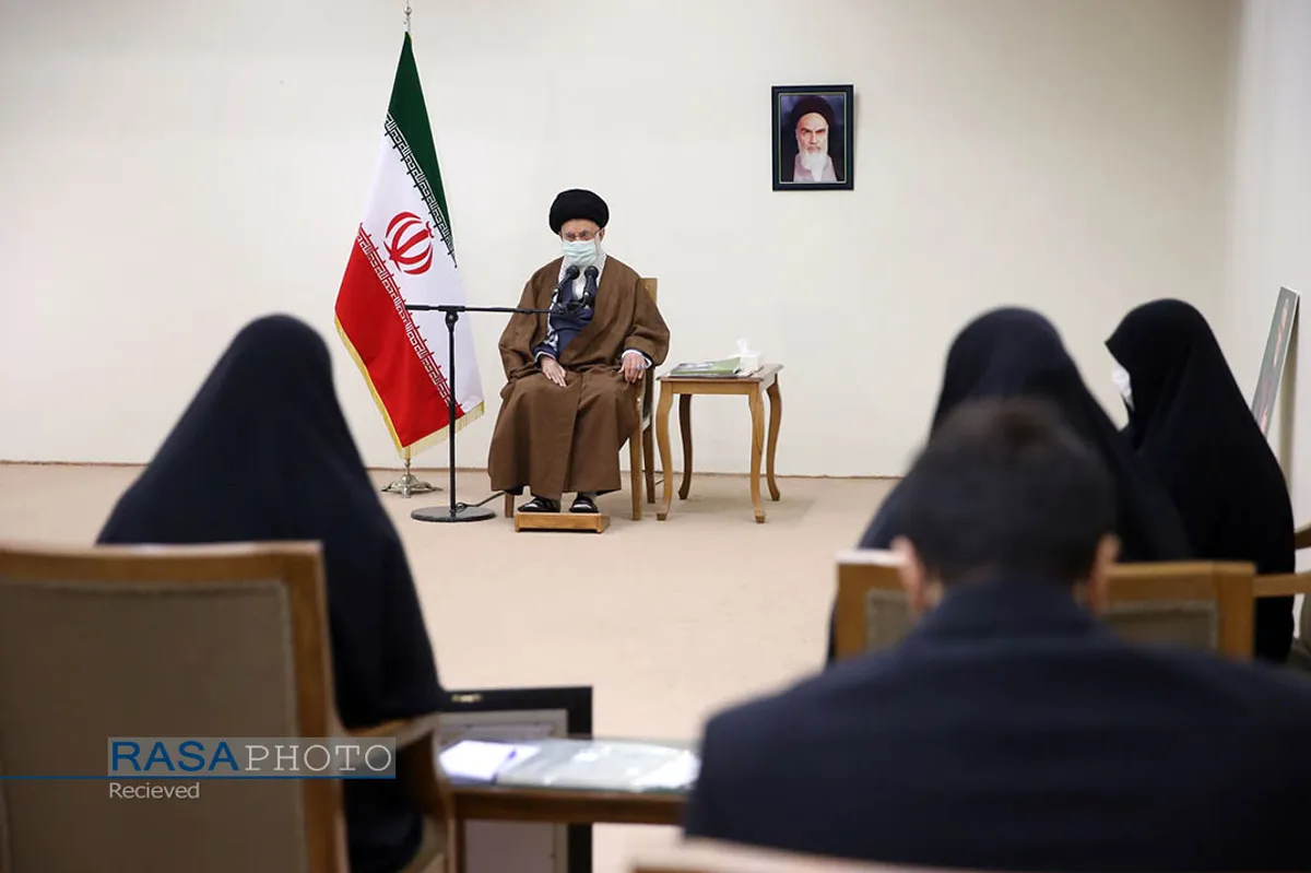 دیدار خانواده شهید سپهبد حاج قاسم سلیمانی با مقام معظم رهبری