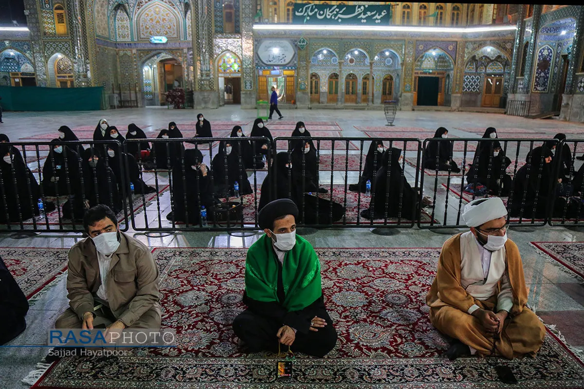 آیین خطبه خوانی در حرم کریمه اهلبیت (علیهم السلام)