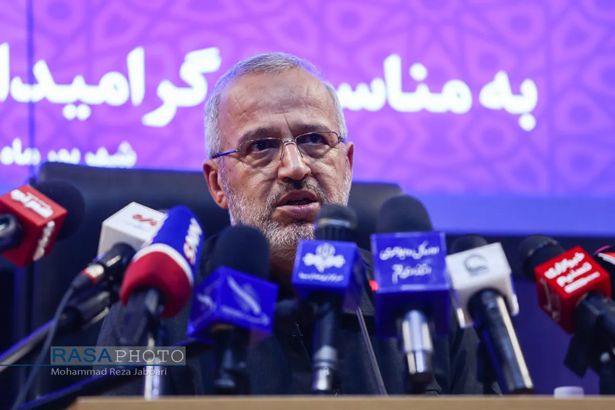 نشست خبری شاهچراغی استاندار قم