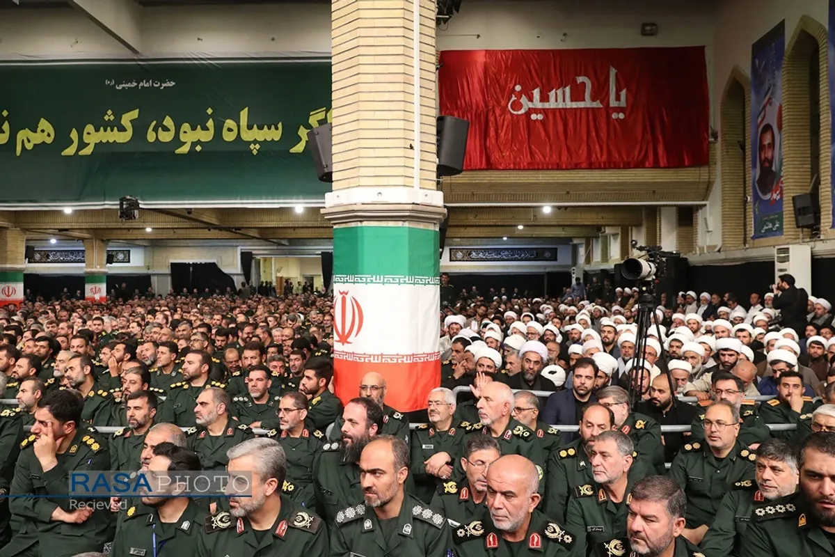 دیدار فرماندهان سپاه پاسداران با فرمانده کل قوا