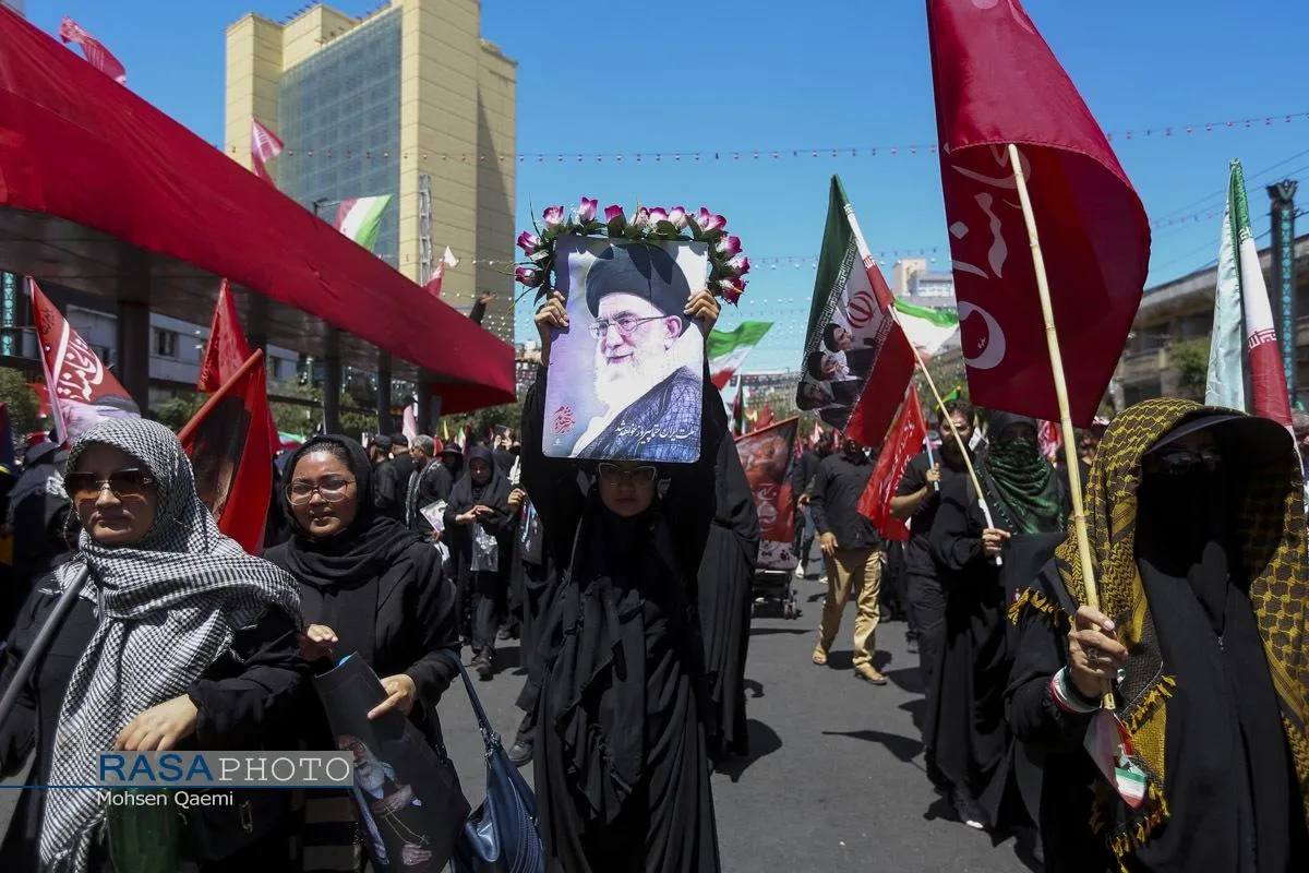 قیام خراسان در تشییع میلیونی رهبر شهید انقلاب اسلامی -۲