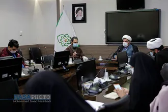 نشست خبری معاون پژوهش حوزه علمیه خراسان&lrm;