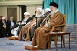 دیدار مسئولان نظام و سفرای کشورهای اسلامی با رهبر معظم انقلاب