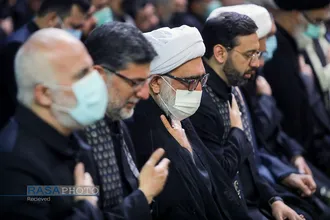 مراسم شام&zwnj;غریبان حضرت سید الشهداء (علیه السلام) در حرم مطهر رضوی