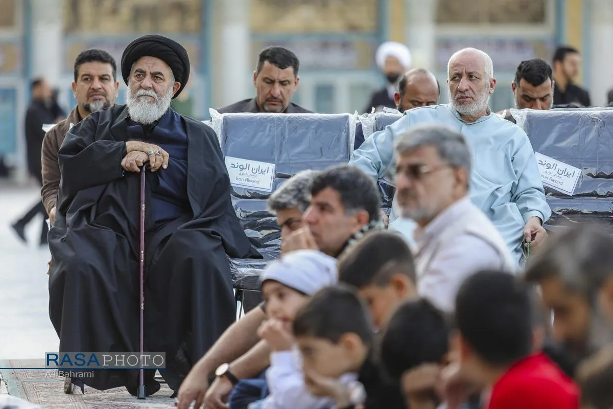 مراسم اربعین سیدالشهدای عصر غیبت شهید حضرت آیت&zwnj;الله العظمی سید علی خامنه&zwnj;ای (قدس سره)