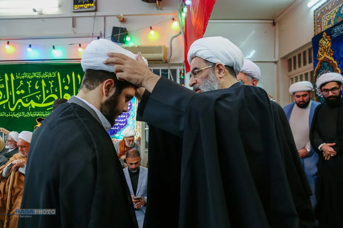 جشن سالروز میلاد حضرت زهرا (سلام&zwnj;الله&zwnj;علیها) و عمامه&zwnj;گذاری طلاب