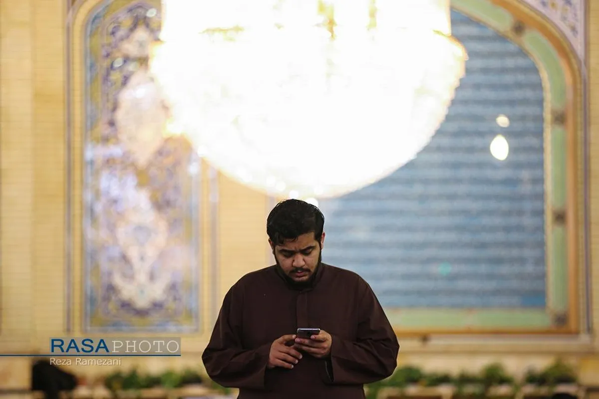 مراسم معنوی اعمال "ام داوود" در مسجد مقدس جمکران