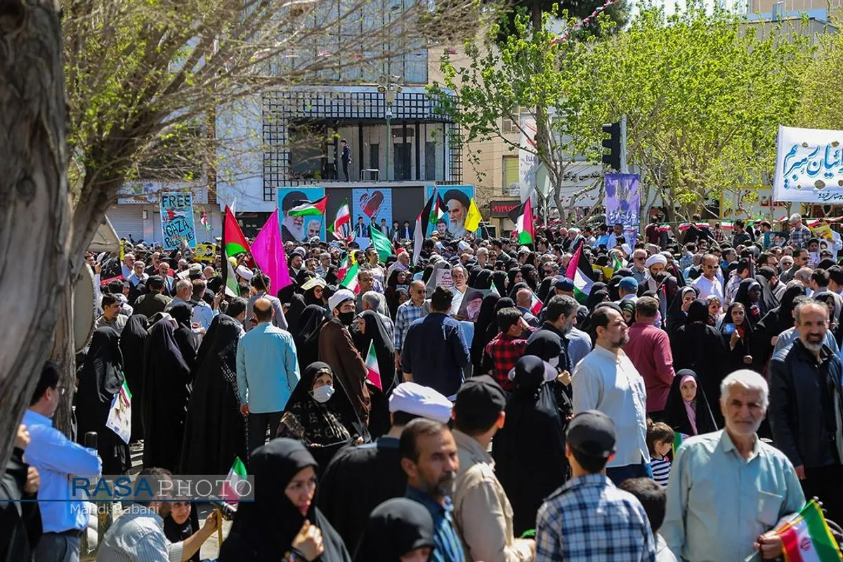 راهپیمایی باشکوه روز قدس در قم