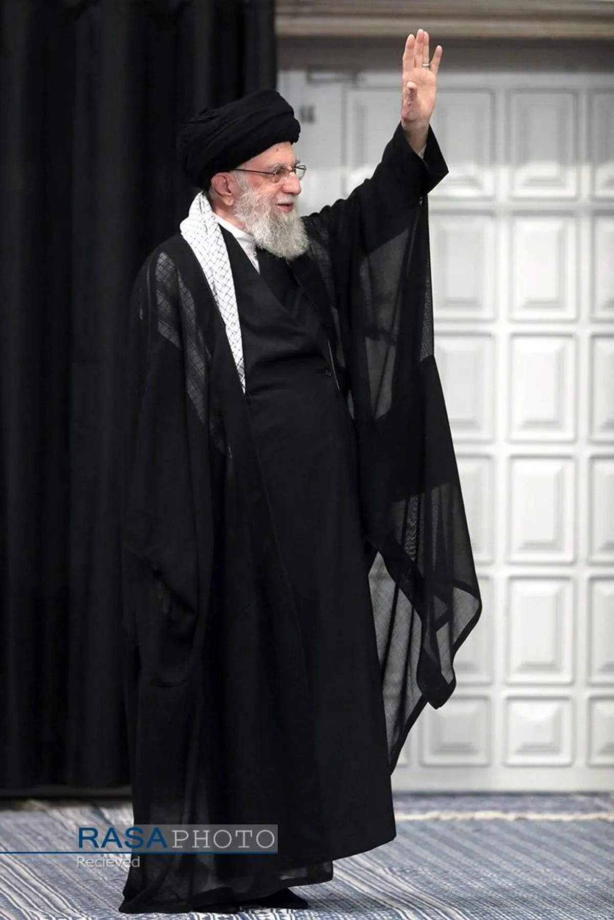 مراسم عزاداری شام غریبان حسینی (علیه&zwnj;السلام) در حسینیه امام خمینی (ره)