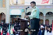 گزارش میدانی | حمایت یکپارچه قمی ها از فراجا و سردار رادان