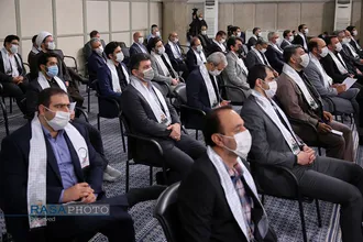 دیدار دست&zwnj;اندرکاران دومین کنگره شهدای ورزشکار با رهبر انقلاب
