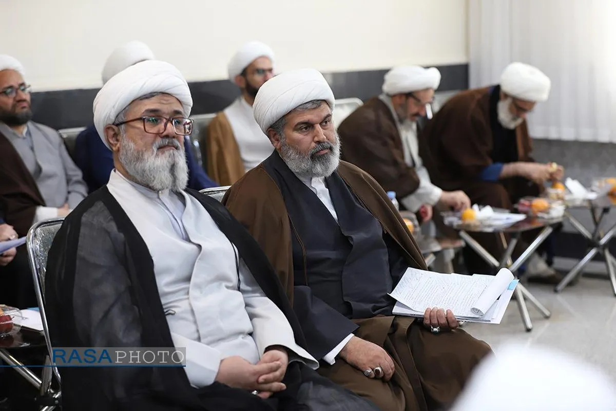 افتتاحییه کمیسیون&zwnj;های سیزدهمین اجلاسیه جامعه مدرسین حوزه علمیه با علما بلاد