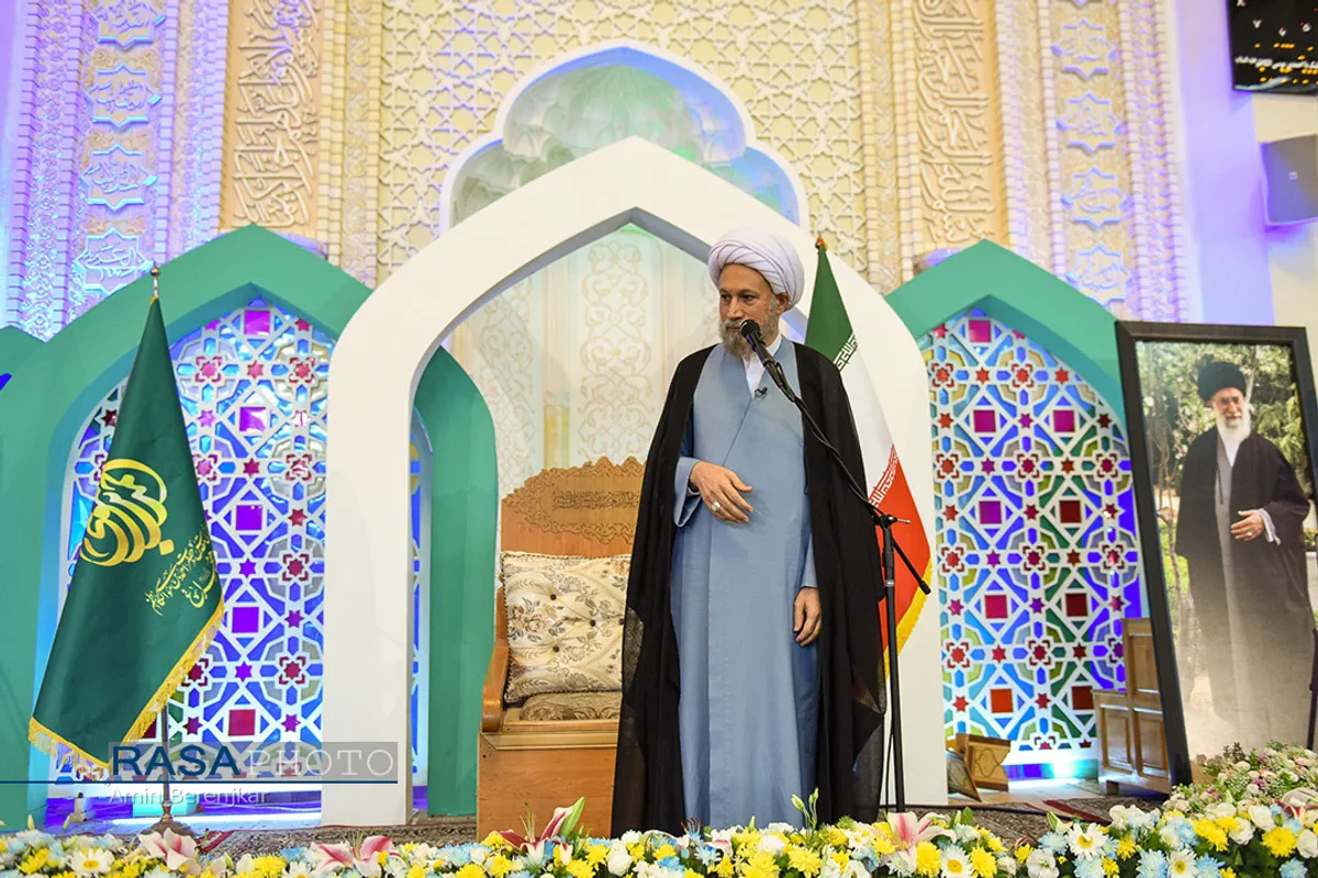 جشن روز عید سعید غدیر و مراسم عمامه گذاری جمعی از طلاب در شیراز