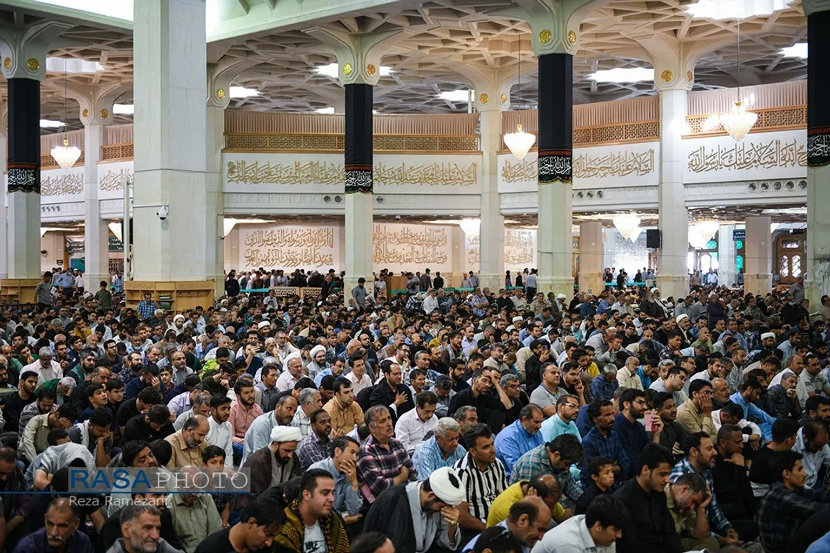 مراسم پرفیض دعای عرفه در حرم کریمه اهلبیت (سلام&zwnj;الله&zwnj;علیها)