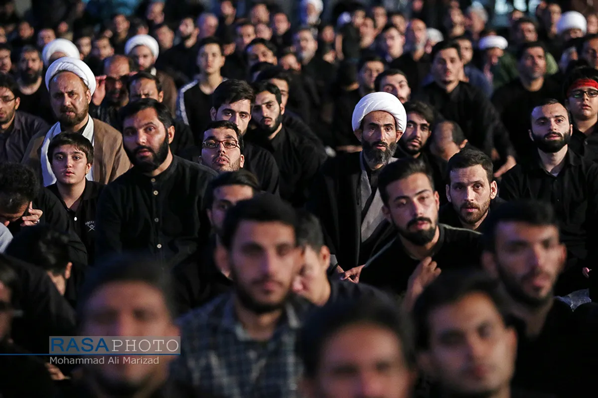 عزاداری هیئت رزمندگان اسلام در قم