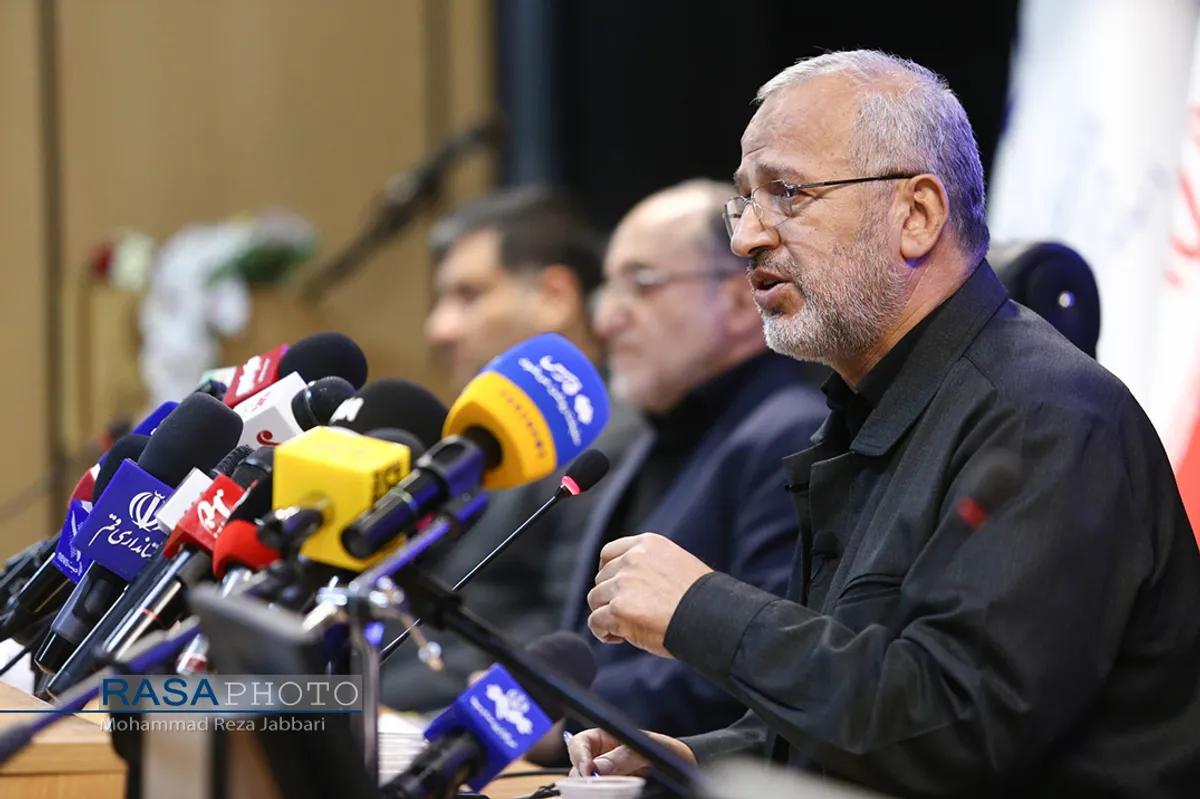 نشست خبری شاهچراغی استاندار قم