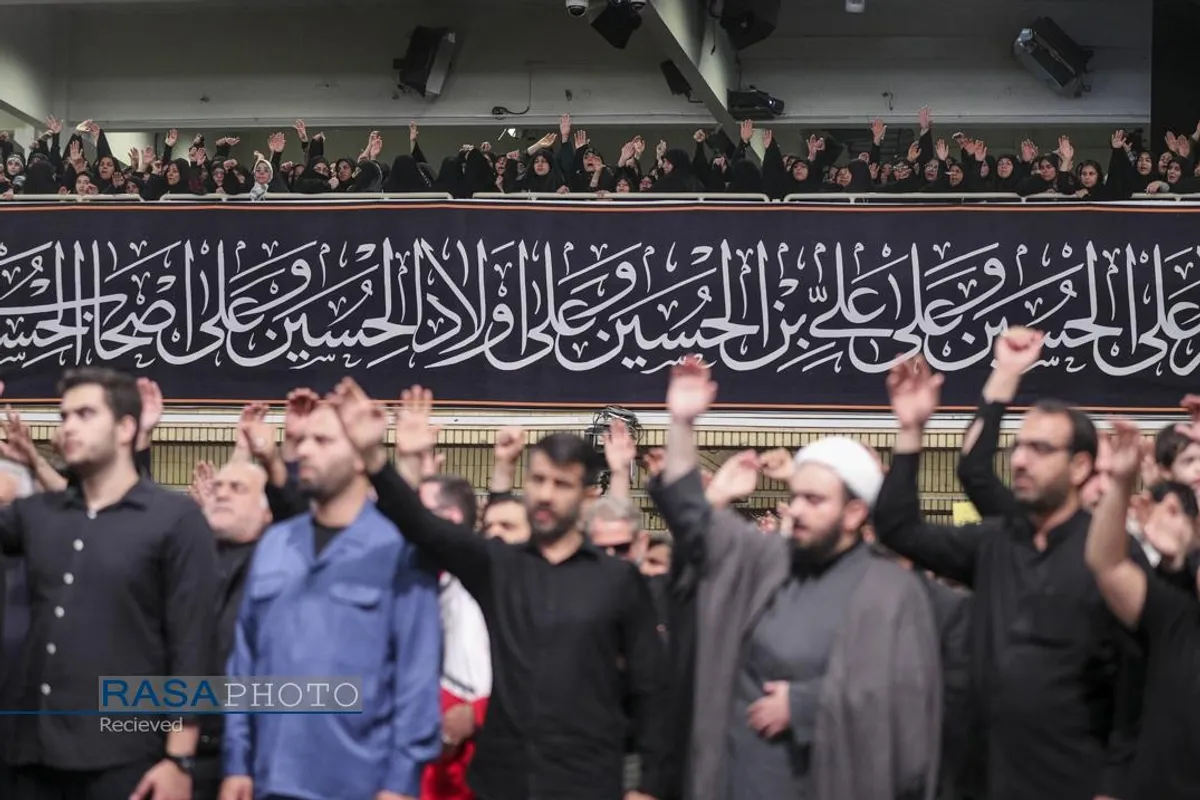 عزاداری ایام شهادت حضرت اباعبدالله الحسین (علیه&zwnj;السلام) در حسینیه امام خمینی (ره)