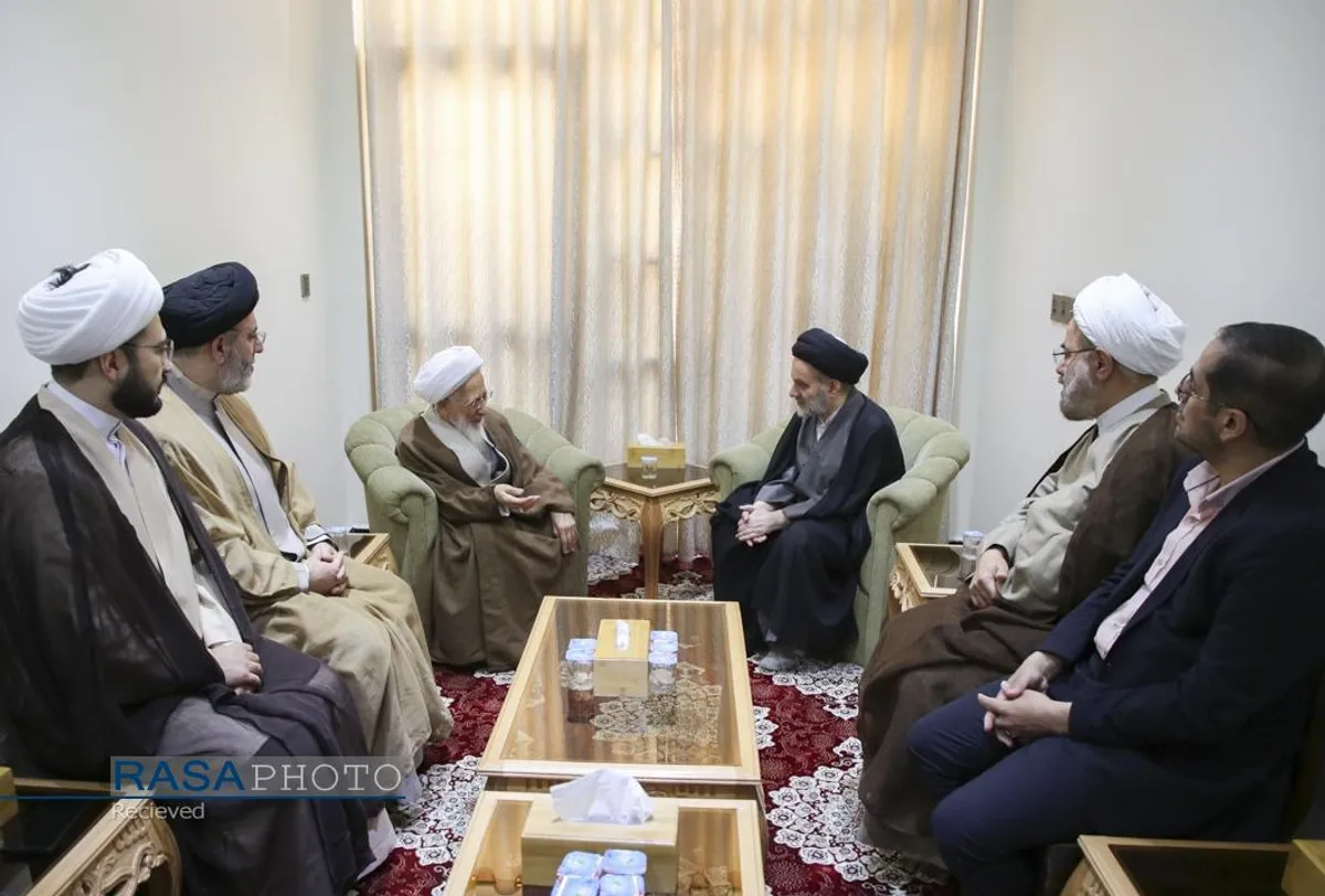 سفر حضرت آیت الله جوادی آملی به عراق