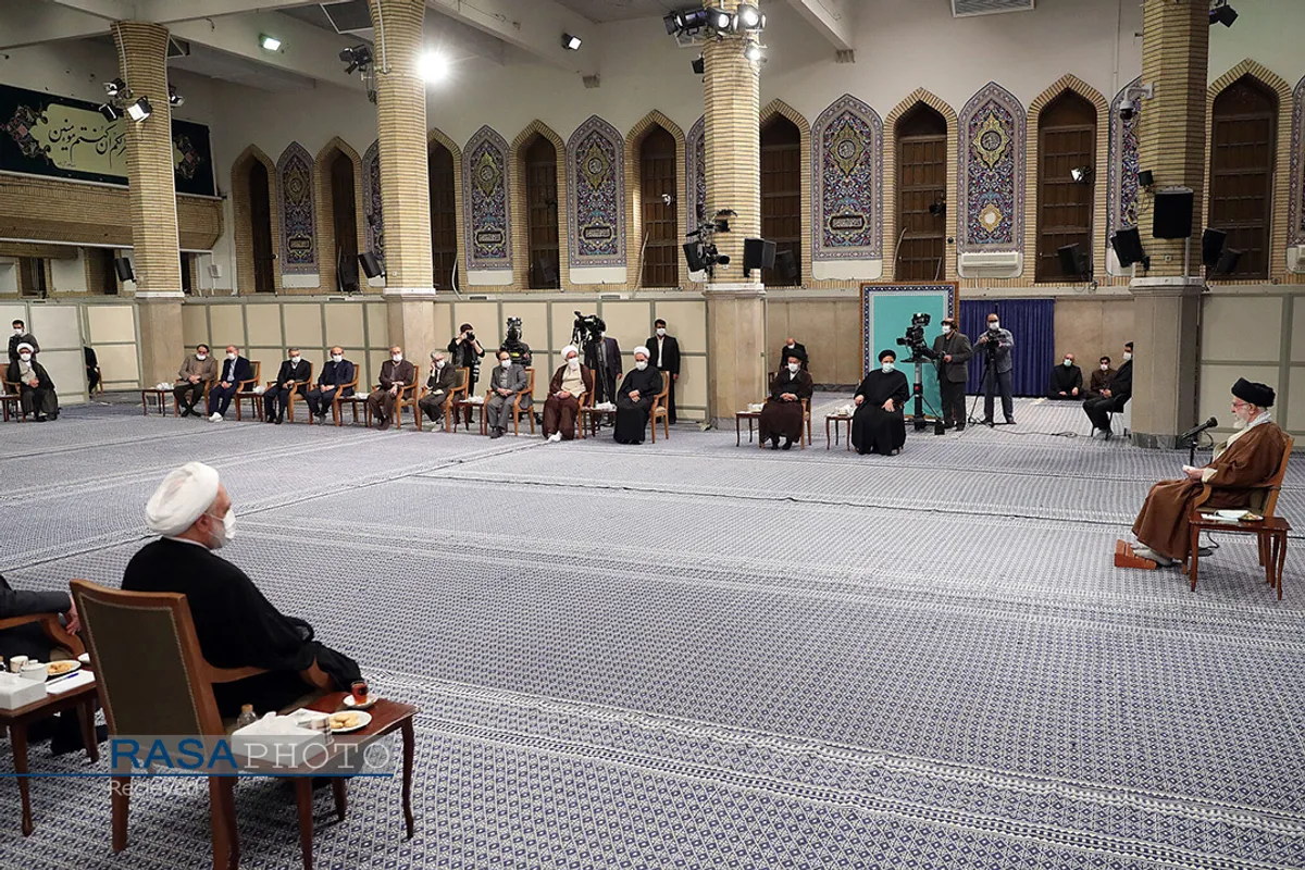 دیدار رئیس و اعضای شورای عالی انقلاب فرهنگی با رهبر معظم انقلاب