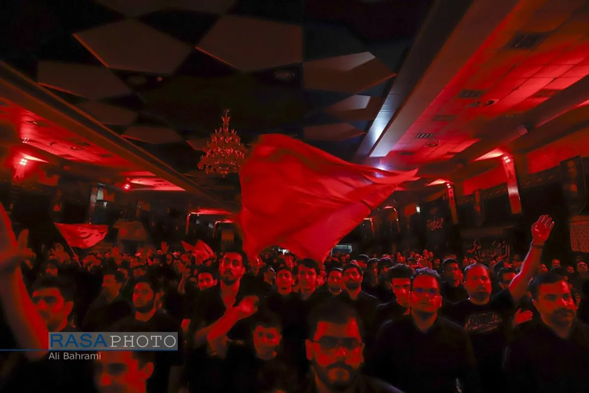سومین شب عزاداری هیئت رزمندگان اسلام قم در دهه اول محرم ۱۴۴۷