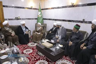 تشرف حضرت آیت&zwnj;الله جوادی آملی به حرم&zwnj;های مطهر حضرت اباعبدالله الحسین و حضرت ابوالفضل العباس (علیهما&zwnj;السلام)