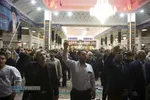لحظه تحویل سال ۱۴۰۵ در حرم حضرت فاطمه معصومه (س)