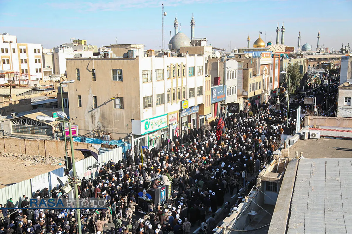 مراسم وداع و تشییع پیکر عمار انقلاب علامه مصباح یزدی در قم