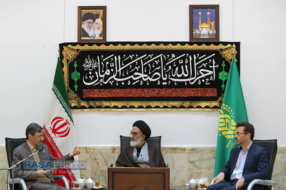 دیدار فتاح رئیس کمیته امام امام خمینی با مراجع و علما
