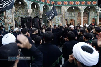 حرم کریمه اهلبیت (س) در روز شهادت حضرت زهرا (سلام&zwnj;الله&zwnj;علیها)