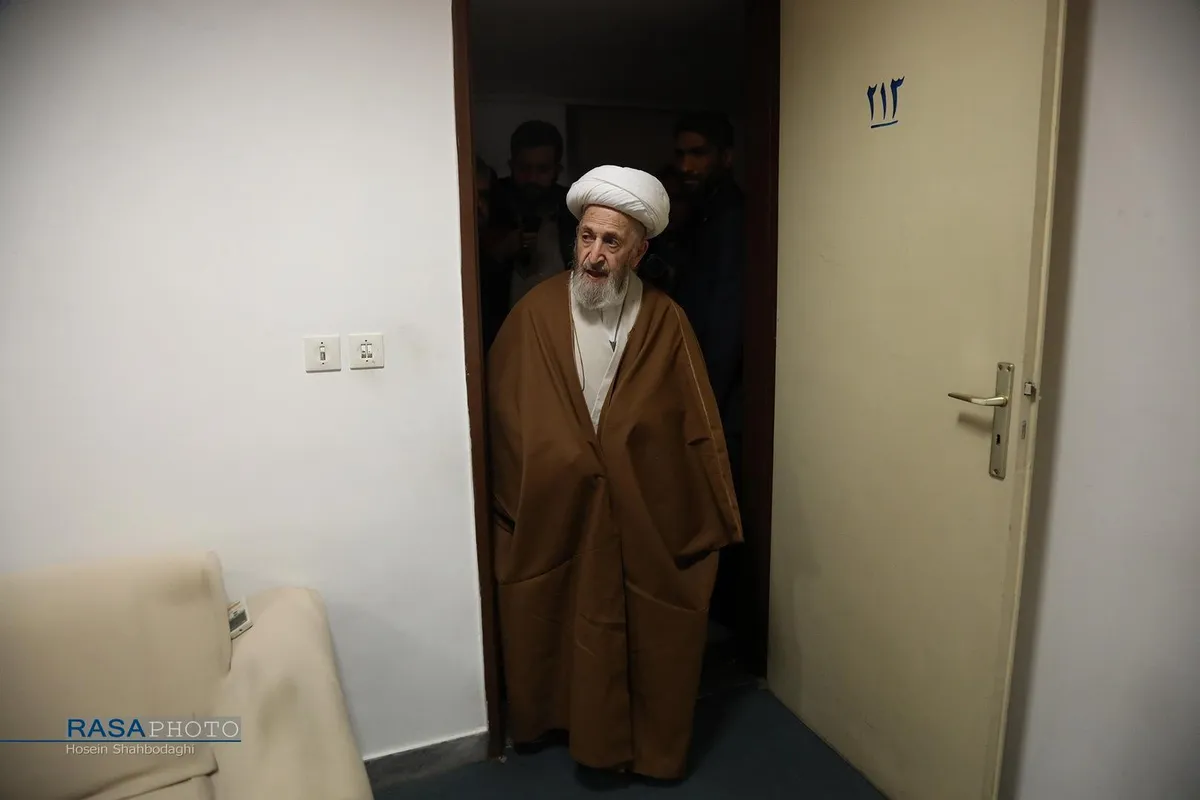 دیدار سردار سلیمانی با مراجع و علما-حضرت آیت الله سبخانی
