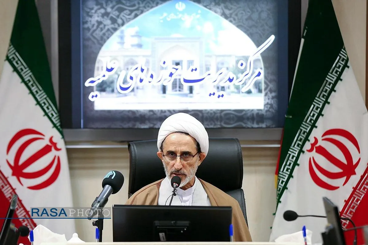 نشست خبری معاون آموزش حوزه&zwnj;های علمیه با موضوع پذیرش سال تحصیلی 1404-1403